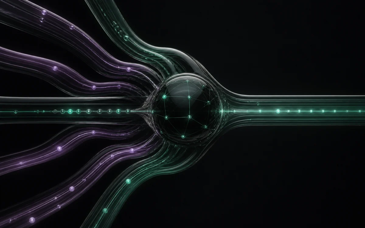 Canais comerciais convergindo em uma operação centralizada por inteligência artificial