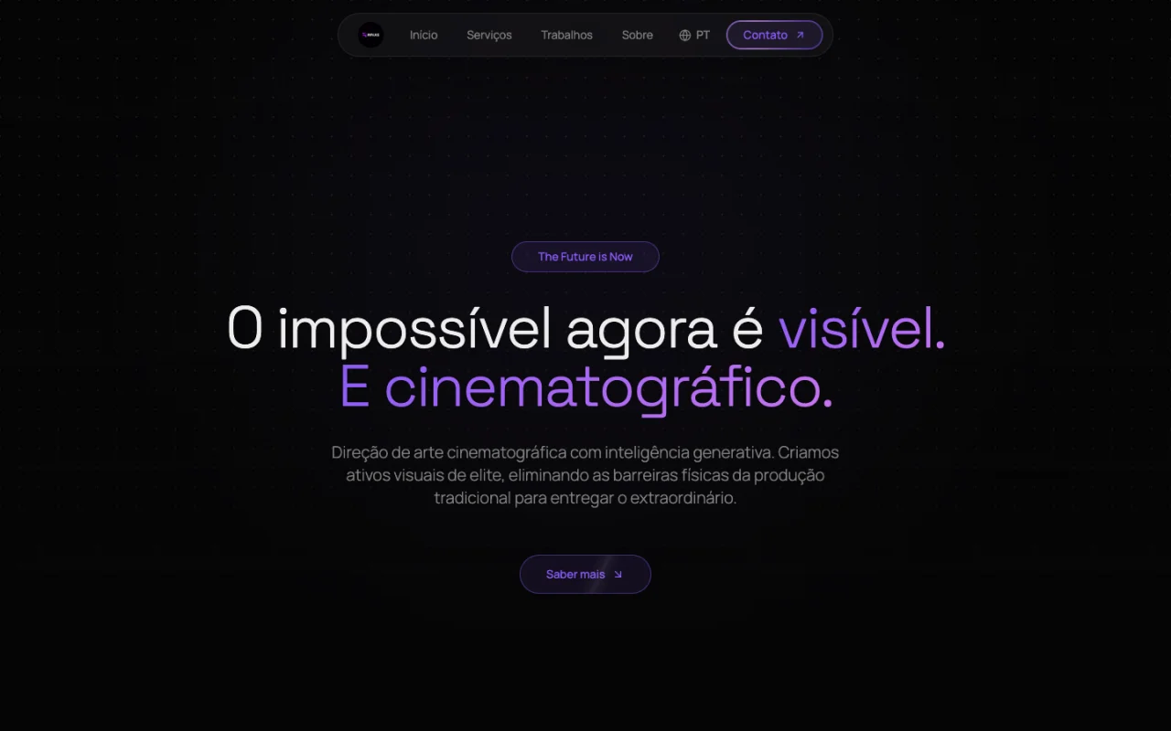 Página inicial de ARVIS